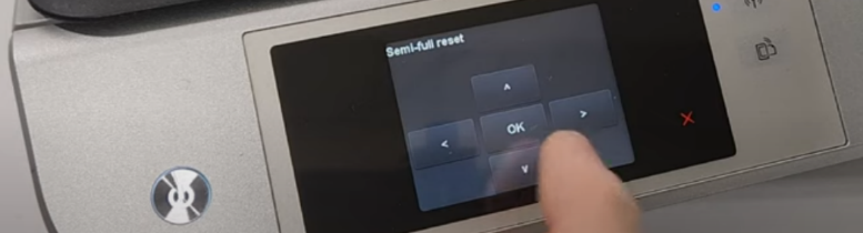 Factory Reset of the Printer