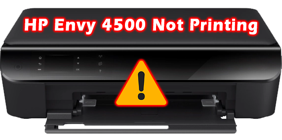 HP Envy 4500 Not Printing